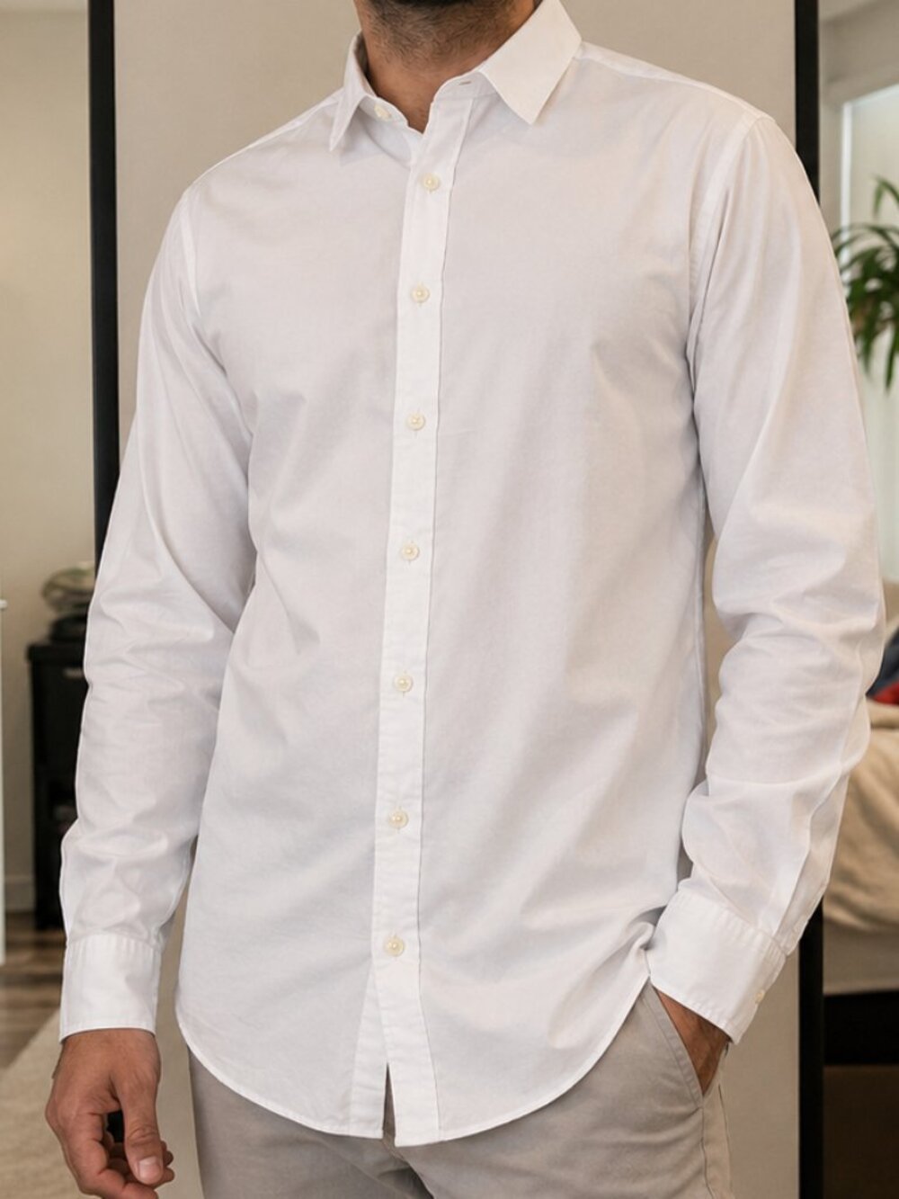 THOMAS PINK Classic White Men's Shirt size Neck 16